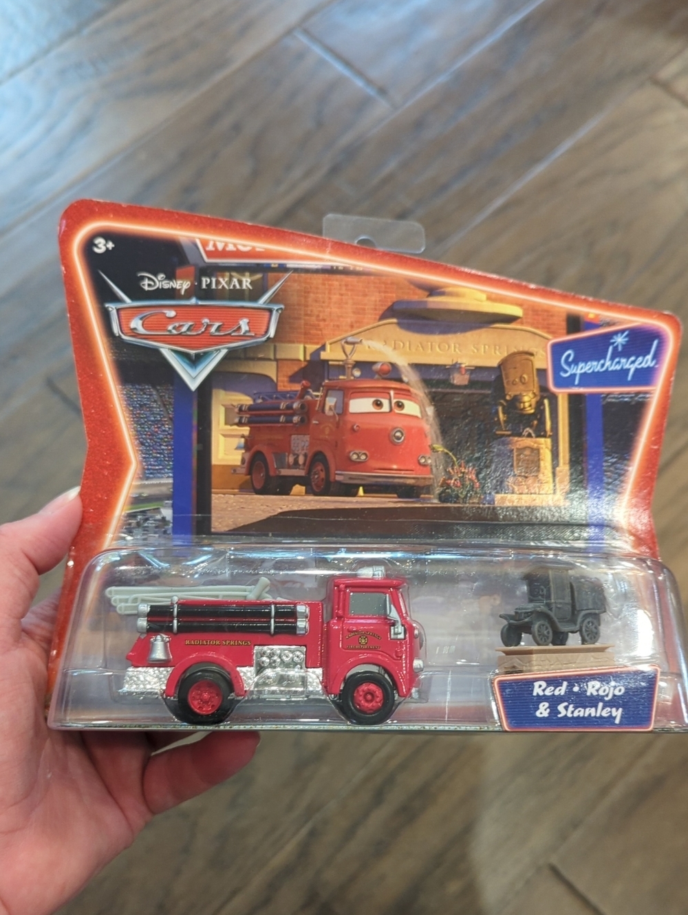 DISNEY PIXAR CARS  2-PACK STANLEY & RED  DESERT MOVIE MOMENTS 2006